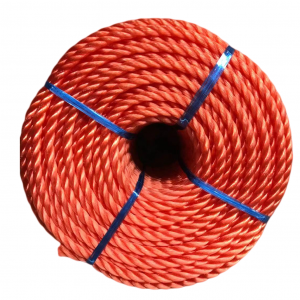  Orange PE twisted rope 